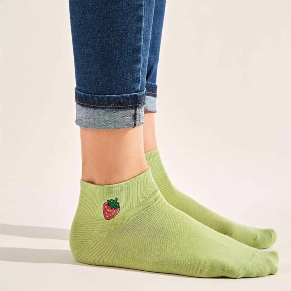 New 5pc set fruit socks - Picture 2 of 4
